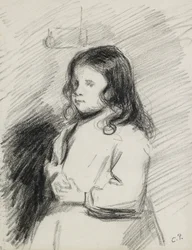 Retrato de Ludovic-Rodo Pissarro (1878-1952), c. 1883 - 1884